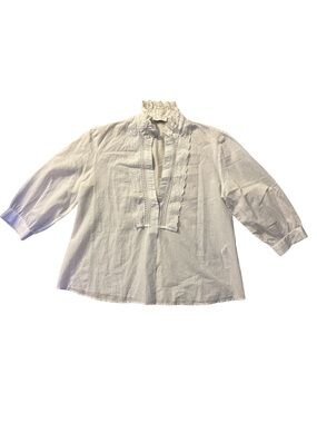 Sandro Paris Giacomo Collared Blouse SZ M
